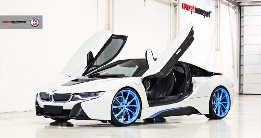  BMW i8 by Concept Motorsport on HRE Wheels (P204) 2018 года  (фото 1 из 17)